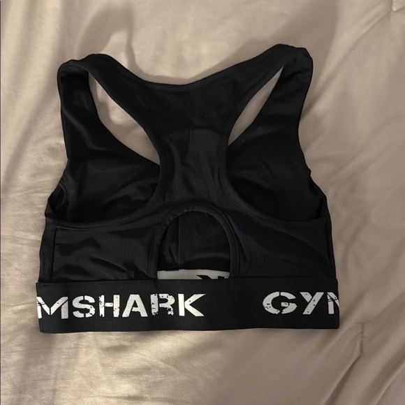 Gymshark Black Racerback Sports Bra - Picture 2 of 3